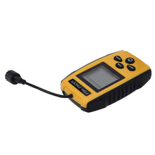 Load image into Gallery viewer, Rcniso Ultrasonic Fish Finder, Portable Handheld Sonar Sensor with 25ft Cable, Sensitivity Selectable, Auto Alarm, for Offshore Ice Lake Sea River Fishing
