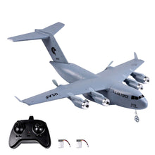 Load image into Gallery viewer, RC Plane Remote Control Airplane, 2 Channels RC Airplane, C-17 Military Transport Aircraft, 2.4GHz EPP Foam Fixed-Wing RC Glider
