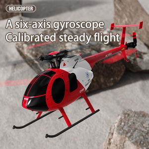 Remote Control Helicopter Aircraft Add Optical Flow Positioning 1/28 Scale RC Heli Maintain Altitude Hover RTF US Rescue Helicopter RTF 2Batteries