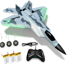 Load image into Gallery viewer, Akargol Rc Plane Jet Extra 3 Battery, 2025 Christmas Gift- New Model Led Light
