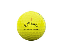Load image into Gallery viewer, Callaway Golf Chrome Tour 2026 Golf Balls(Yellow Triple Track,One Dozen)
