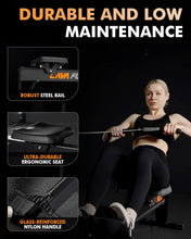 Load image into Gallery viewer, GMWD Air Rowing Machines for Home - Russet Orange
