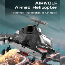Load image into Gallery viewer, 1/34 Helicopter, 2.4G 9CH  RC Helicopter Model with 6G/3D Stunt Mode and GPS Positioning (RTF/Mode 1/2 Switchable)
