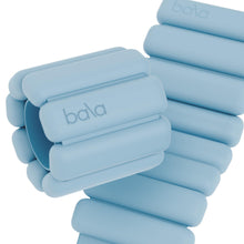 Load image into Gallery viewer, Bala Bangles Wrist &amp; Ankle Weights for Women &amp; Men - 1 lb Adjustable Weighted Bands -  Sea

