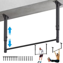 Load image into Gallery viewer, Kipika 48" Ceiling Mount Pull Up Bar - Base Size: 9.4"x3.5"
