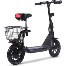 Load image into Gallery viewer, MotoTec Metro 36v 350w Lithium Electric Scooter Black

