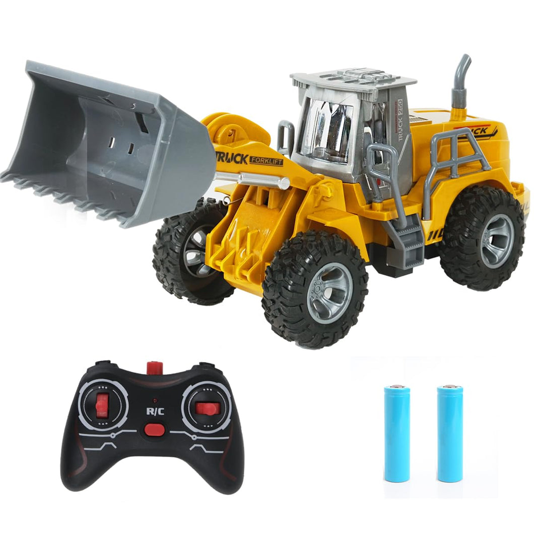 5 Channel Functional RC Bulldozer Remote Control Construction Vehicles Rc Construction Vehicles with Lights, Remote Control Bulldozer