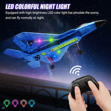 Load image into Gallery viewer, Fremego RC Airplane F22 Fighter Jet for Kids &amp; Adults 2.4GHz Remote Control with Gyro
