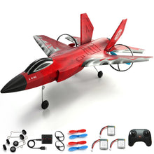 Load image into Gallery viewer, RC Plane Jet Toys for Kids Adult,2 CH Foam Remote Control Airplane for Boys Girls Over 12 Years and up,F35 Gravity, Red
