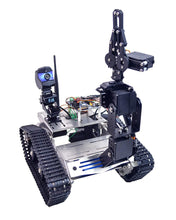 Load image into Gallery viewer, Robot Kit FPV Robot Car Kit with Robotic Arm HD Camera for Mega 2560, Utility Intelligent Tank Chassis Robotics Vehicle
