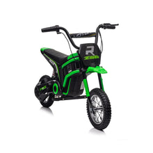 Load image into Gallery viewer, 24V14ah Kids Ride On 24V Electric Toy Motocross Motorcycle Dirt Bike-XXL large, Speeds up to 14.29MPH,Dual Suspension
