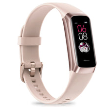 Load image into Gallery viewer, Fitness Tracker, Step Tracker with 24/7 Heart Rate Blood Oxygen Blood Pressure Sleep Monitor (Pink)
