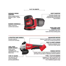 Load image into Gallery viewer, Milwaukee M18 18V Cordless Power Tool Combo Kit, 8-Tool Set, 3 Batteries, 2 Tool Bags, Charger Included
