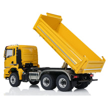 Load image into Gallery viewer, 1/14 6x6 RC Hydraulic Dump Truck Metal 3-Way Radio Control Tipper Car Model LESU Construction Vehicle for Adult Hobby

