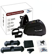 Load image into Gallery viewer, Mini Exercise Bike, Uten Under Desk Bike Pedal Exerciser - Black
