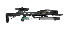 Load image into Gallery viewer, CenterPoint Hellion 400 FPS 185 LBS Compound Crossbow - 8 Inch Cocked Ultra Compact with CNC Aluminum Rails
