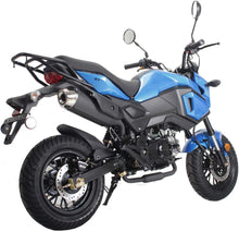 Load image into Gallery viewer, 125cc Motorcycle Bike VADER 125 Dirt Bike 125cc Street Motorcycle Gas Bike Adults Street Bike - Sporty Blue
