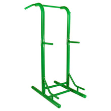 Load image into Gallery viewer, Stamina Pull Up Bar Tower &amp; Dip Station - Green
