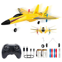 Load image into Gallery viewer, 2 Channel Remote Control Jet with Gyro Night Lights and 2 Batteries, Easy to Fly
