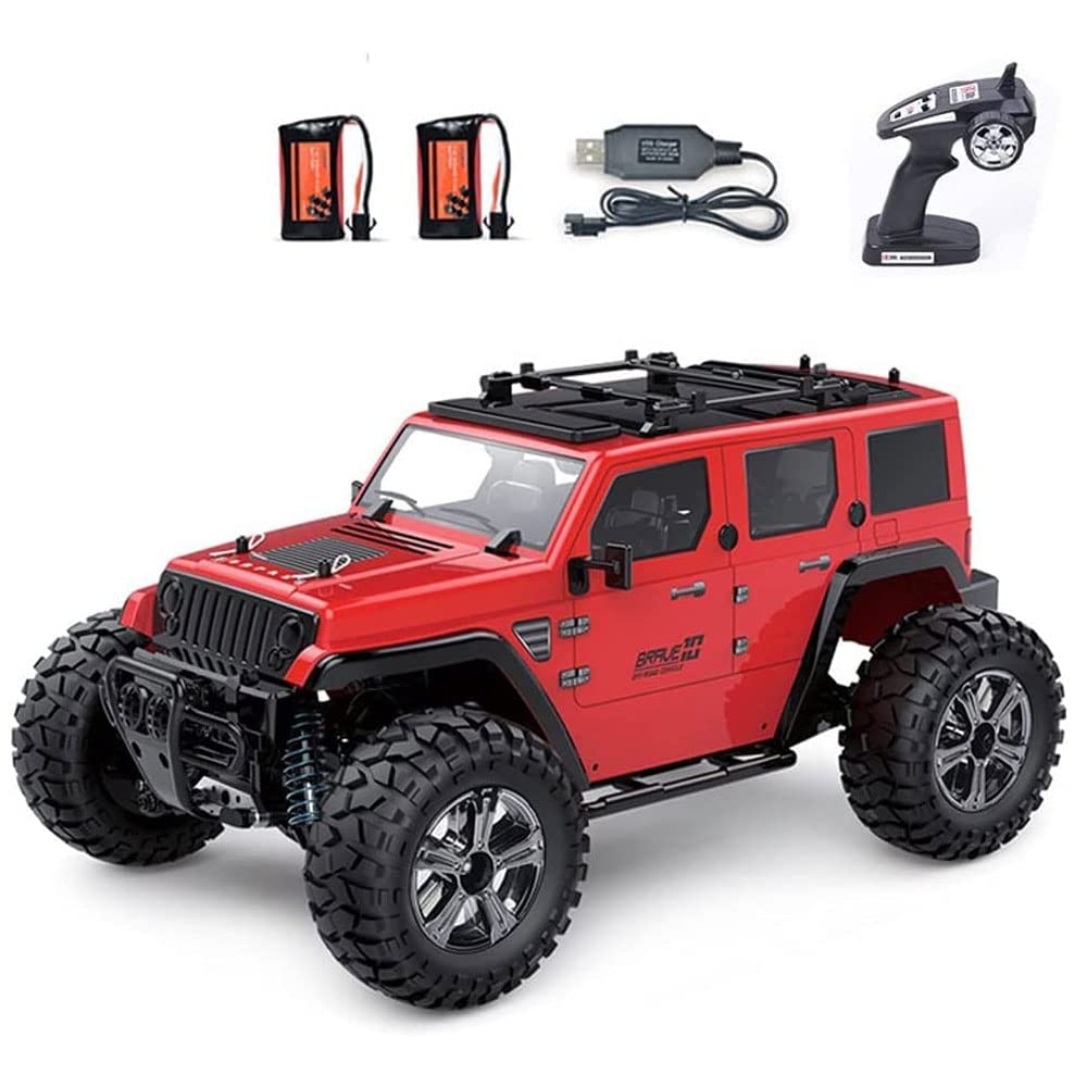 1:14 Remote Control Car for Kids Adults,35km/h High Speed Monster Trucks 4x4 Off-Road Hobby Fast RC Car