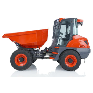 4X4 RC Hydraulic Articulated Dumper Truck 1:14 AOUE 6MDX RC Constructions Vehicles Model Light Sound I6S Radio Controller Red