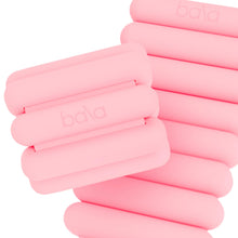 Load image into Gallery viewer, Bala Bangles Wrist &amp; Ankle Weights for Women &amp; Men - 3 lb Adjustable Weighted Bands - Blush
