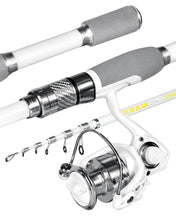 Load image into Gallery viewer, Ghosthorn Telescopic Fishing Rod and Reel Combo with Spinning Reel
