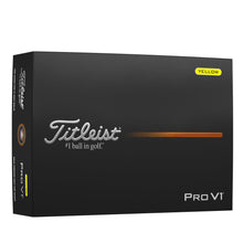 Load image into Gallery viewer, Titleist Pro V1 Yellow Golf Balls
