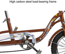 Load image into Gallery viewer, Adult Tricycle - 3 Wheel Bikes for Adults Shopping Tricycle for Adults 3 Wheel Bike Adult Seniors Tricycle 14 Inch Three-Wheeled
