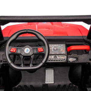 The Boys Electric Toy Car Ride On Car 24V Ride On Truck 2 Seat Ride On Motor Ride On Dump Truck with Dump Bed/Shovel