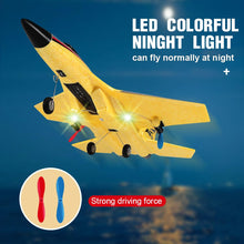 Load image into Gallery viewer, 2 Channel Remote Control Jet with Gyro Night Lights and 2 Batteries, Easy to Fly
