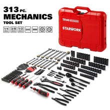 Load image into Gallery viewer, STARWORK TRUE MECHANIC™ 313-Piece Mechanics Tool Set and Socket Set
