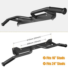 Load image into Gallery viewer, Kipika Heavy Duty Wall Mounted Doorway Pull Up Bar (A: 39" Wall Mount Pull Up Bar)

