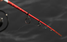 Load image into Gallery viewer, Abu Garcia Max X Spinning Reel, Size 30 (1523252), 3 Ball Bearings + 1 Roller Bearing Provides Smooth Operation, Felt Front Drag, Max of 14lb | 6.4kg Red
