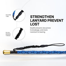 Load image into Gallery viewer, TRHUNTER Carbon Fiber Fishing Gaff Saltwater Fish Gaff with S316 Stainless Steel Fishing Hook (Blue Gaff - 7' - 4'' Hook)
