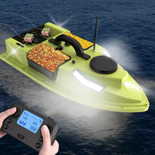 Load image into Gallery viewer, GPS RC Bait Boat for Fishing - 500m Range, Auto Return &amp; Cruise, 4.4lbs Capacity, Dual 5200mAh, Waterproof for Carp/Catfish
