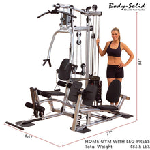Load image into Gallery viewer, Body-Solid Powerline (P2LPX) Multi-Station Single Weight Stack Home Gym Machine
