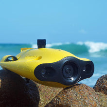 Load image into Gallery viewer, Underwater Drone, Mini S submarine drone with 4K+EIS Image Stabilization Camera for Real-Time Viewing Depth &amp; Temperature Data
