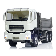 Load image into Gallery viewer, 1/14 6 * 6 Front Cylinder Hydraulic Dumper Truck Tipper RC Model 540 Motor Lock Servo Light Sound System Lesu Construction Vehicle
