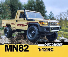 Load image into Gallery viewer, RC Truck 1/12 RC Rock Crawler 4x4 Toyota Land Cruiser Remote Control Pickup Off Road RTR 2.4GHz All Terrain with 280 Brushed Motor
