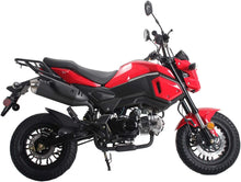 Load image into Gallery viewer, 125cc Scooter Adult Motorcycle VADER 125 Gas Dual Sports Motorcycle Dirt Motorcycle Street Bike Motorcycle Bike (Red)
