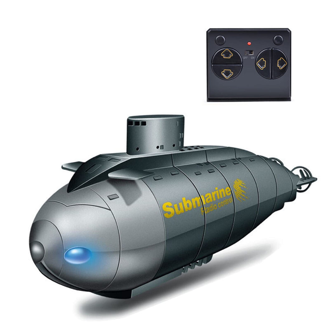 Mini RC Submarine for Kids, 2.4G 6CH Remote Control Boat Remote Control Submarine, Model Electronic Water Toy Boat for Pools, Bathtubs