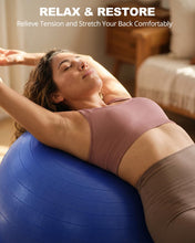 Load image into Gallery viewer, Trideer Exercise Ball for Yoga, Pilates &amp; Fitness – Stability Ball Equipment for Home Gym- Indigo
