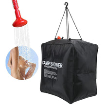 Load image into Gallery viewer, Hamwesh Solar Shower Bag, 10 Gallons 40L Solar Heating Camping Shower Kit, Portable Bag with Removable Hose On Off Switch Head for Outdoor Camping Hiking Traveling

