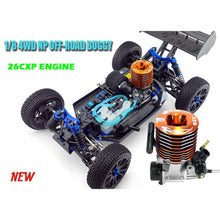 Load image into Gallery viewer, 1/8 Nitro RC Truck For Adult 90KM/H 4WD Nitro Gas Powered RC Car 94970 26CXP Engine Fast Speed Remote Control Truck (Green)
