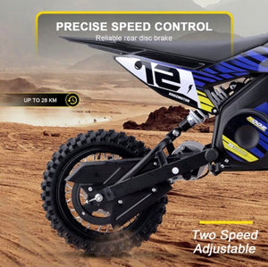 Electric Dirt Bike, 36V 1000W, HP112E (Blue)