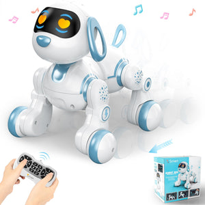 Robot Dog, Remote Control Dog Robot for Kids with Head Touch Sensing and Music Function, Programmable Interactive Funny Toy