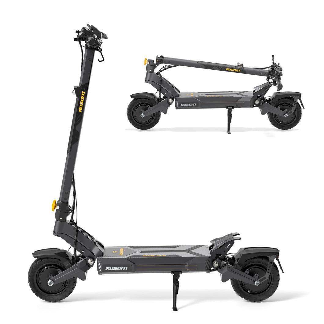Electric Scooter for Adults, 42 Mph Top Speed, 71 Miles Max Range, Anti-Lock Braking and Dual Hydraulic Disc Brakes