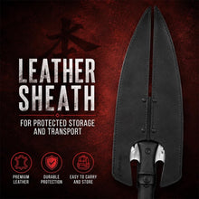 Load image into Gallery viewer, Honshu Double-Headed Spear | Two 14 1/4 Inch 7Cr13 Stainless Steel Blades

