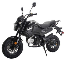Load image into Gallery viewer, X-PRO 125cc Adult Gas Motorcycle Dirt Motorcycle Street Bike,Big 12&quot; Wheels!(Black)
